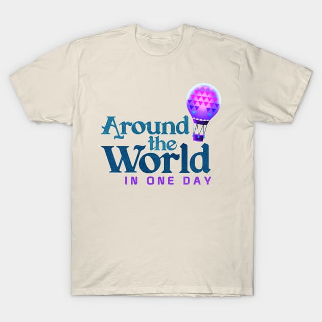 Around the World in One Day T-Shirt by onarolltees